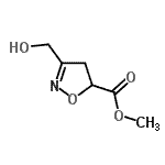 CAS#: 155526-77-5, Methyl 3-(Hydroxymethyl)-4,5-Dihydro-1,2-Oxazole-5-Carboxylate