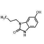 CAS 登录号：155584-58-0， 6-羟基-1-丙基-1,3-二氢-2H-苯并咪唑-2-酮