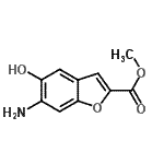 CAS#: 155587-71-6, Methyl 6-Amino-5-Hydroxy-1-Benzofuran-2-Carboxylate