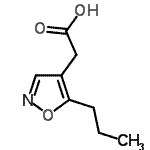 CAS#: 155602-48-5, (5-Propyl-1,2-Oxazol-4-Yl)Acetic Acid