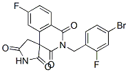 CAS#: 155683-53-7, 2-[(4-Bromo-2-Fluorophenyl)Methyl]-6-Fluorospiro[Isoquinoline-4,3'-Pyrrolidine]-1,2',3,5'-Tetrone