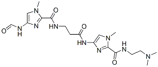 CAS#: 155788-21-9, N-(2-Dimethylaminoethyl)-4-[3-[(4-Formamido-1-Methylimidazole-2-Carbonyl)Amino]Propanoylamino]-1-Methylimidazole-2-Carboxamide