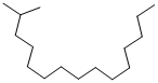 CAS 登录号：1560-93-6， 2-甲基十五烷