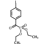 CAS 登录号：156017-40-2， 二乙基(4-碘苯甲酰基)膦酸酯
