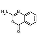 CAS 登录号：15607-11-1， 2-氨基-4H-3,1-苯并恶嗪-4-酮