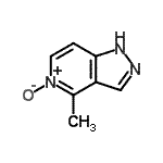 CAS#: 156118-07-9, 4-Methyl-1H-Pyrazolo[4,3-c]Pyridine 5-Oxide