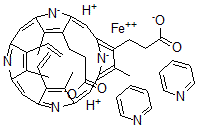 CAS 登录号：15629-11-5， 吡啶血色素