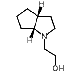 CAS#: 156366-41-5, 2-[(3aR,6aR)-Hexahydrocyclopenta[b]Pyrrol-1(2H)-Yl]Ethanol