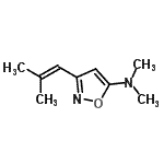 CAS#: 156366-80-2, N,N-Dimethyl-3-(2-Methyl-1-Propen-1-Yl)-1,2-Oxazol-5-Amine