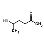 CAS#: 156386-62-8, 5-Sulfanyl-2-Hexanone