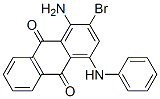 CAS 登录号:1564-71-2, 1-氨基-2-溴-4-(苯基氨基)蒽醌