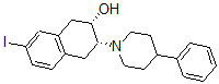 CAS 登录号:156558-61-1, (2S,3R)-7-碘-3-(4-苯基哌啶-1-基)-1,2,3,4-四氢萘-2-醇