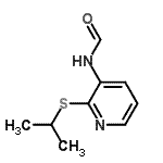CAS#: 156577-69-4, N-[2-(Isopropylsulfanyl)-3-Pyridinyl]Formamide