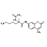 CAS 登录号：156661-42-6， N<sup>2</sup>-乙酰基-N-(4-甲基-2-氧代-2H-苯并吡喃-7-基)赖氨酰胺