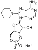 CAS#: 156816-36-3, 8-(1-Piperidinyl)-Adenosine Cyclic 3',5'-[Hydrogen (R)-Phosphorothioate]