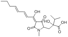 CAS#: 157148-06-6, 2-Hydroxy-2-[[5-Hydroxy-1-Methyl-4-[(2E,4E)-Octa-2,4-Dienoyl]-3-Oxo-2H-Pyrrol-2-Yl]Methyl]-3-Methylbutanoic Acid
