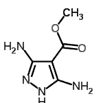 CAS#: 1572-13-0, Methyl 3,5-Diamino-1H-Pyrazole-4-Carboxylate