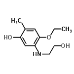 CAS 登录号：157231-32-8， 4-乙氧基-5-[(2-羟基乙基)氨基]-2-甲基苯酚