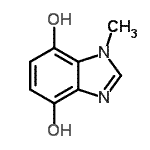 CAS#: 157587-58-1, 1-Methyl-1H-Benzimidazole-4,7-Diol