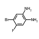 CAS#: 157590-60-8, 4-Bromo-5-Fluoro-1,2-Benzenediamine