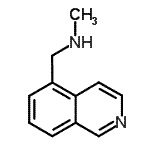 CAS#: 157610-84-9, 1-(5-Isoquinolinyl)-N-Methylmethanamine
