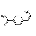 CAS#: 157770-55-3, 4-[(1Z)-1-Propen-1-Yl]Benzamide