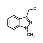 CAS#: 1578-97-8, 3-(Chloromethyl)-1-Methyl-1H-Indazole