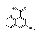 CAS#: 157915-06-5, 6-Amino-8-Quinolinecarboxylic Acid