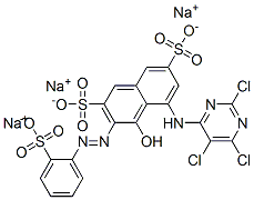 CAS#: 15792-41-3, Trisodium 4-Hydroxy-3-[(2-Sulphonatophenyl)Azo]-5-[(2,5,6-Trichloropyrimidin-4-Yl)Amino]Naphthalene-2,7-Disulphonate