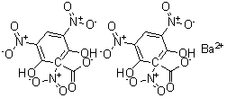 CAS 登录号：15805-42-2， 2,4,6-三硝基间苯二酚钡