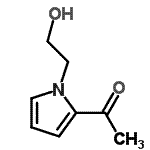 CAS 登录号：158151-19-0， 1-[1-(2-羟基乙基)-1H-吡咯-2-基]乙酮