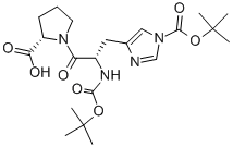 CAS#: 158211-50-8, 1-[N,1-Bis[(1,1-Dimethylethoxy)Carbonyl]-L-Histidyl]-L-Proline