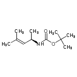 CAS#: 158300-08-4, 2-Methyl-2-Propanyl [(2R)-4-Methyl-3-Penten-2-Yl]Carbamate