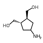 CAS#: 158340-66-0, [(1S,2S)-4-Amino-1,2-Cyclopentanediyl]Dimethanol