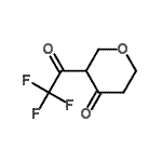 CAS#: 158351-87-2, 3-(2,2,2-Trifluoroacetyl)Tetrahydropyran-4-One