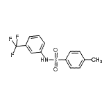 CAS#: 1584-58-3, 4-Methyl-N-[3-(Trifluoromethyl)Phenyl]Benzenesulfonamide