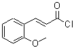 CAS 登录号：15851-91-9， (2E)-3-(2-甲氧基苯基)丙烯酰氯