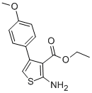 CAS#: 15854-11-2, 2-Amino-4-(4-Methoxyphenyl)-3-Thiophenecarboxylicacid Ethyl Ester