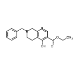CAS#: 158588-04-6, Ethyl 7-Benzyl-4-Hydroxy-5,6,7,8-Tetrahydro-1,7-Naphthyridine-3-Carboxylate