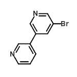 CAS 登录号：15862-22-3， 3-溴-5-(3-吡啶基)吡啶