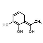 CAS#: 158659-90-6, (6Z)-6-(1-Hydroxyethylidene)-1,3-Cyclohexadiene-1,2-Diol