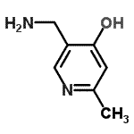 CAS#: 158773-34-3, 5-(Aminomethyl)-2-Methyl-4-Pyridinol