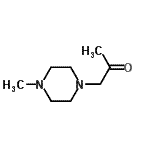 CAS 登录号：15885-04-8， 1-(4-甲基-1-哌嗪基)丙酮