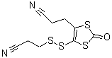 CAS#: 158871-28-4, 3,3'-[(2-Oxo-1,3-Dithiole-4,5-Diyl)Disulfanediyl]Dipropanenitrile