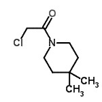CAS 登录号：158890-30-3， 2-氯-1-(4,4-二甲基-1-哌啶基)乙酮