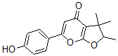 CAS#: 158991-19-6, 6-(4-Hydroxyphenyl)-2,3,3-Trimethyl-2H-Furo[5,4-b]Pyran-4-One