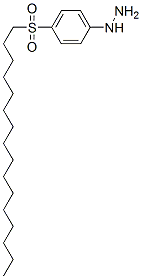 CAS#: 1590-67-6, [4-(Hexadecylsulphonyl)Phenyl]Hydrazine