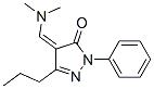 CAS#: 15900-09-1, 4-[(Dimethylamino)Methylene]-1-Phenyl-3-Propyl-2-Pyrazolin-5-One