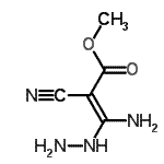 CAS#: 15908-58-4, Methyl (2E)-3-Amino-2-Cyano-3-Hydrazinoacrylate