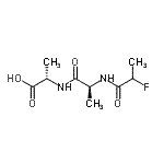 CAS 登录号：159174-18-2， N-(2-氟丙酰基)-L-丙氨酰-L-丙氨酸
